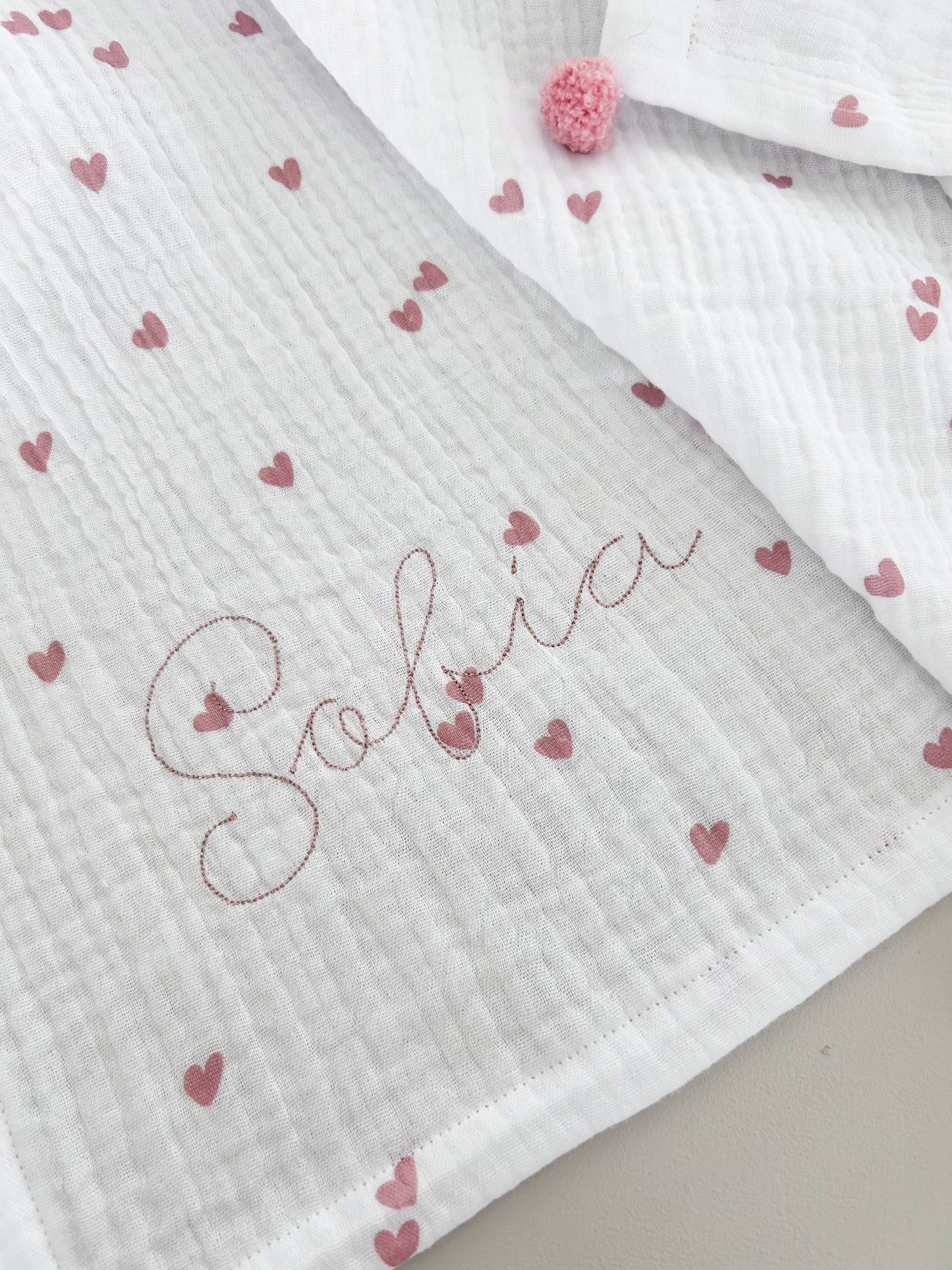 Babydecke / Stilldecke personalisiert