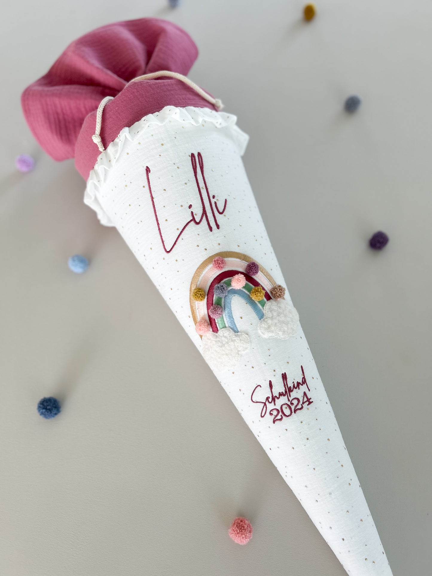 Schultüte - Regenbogen -