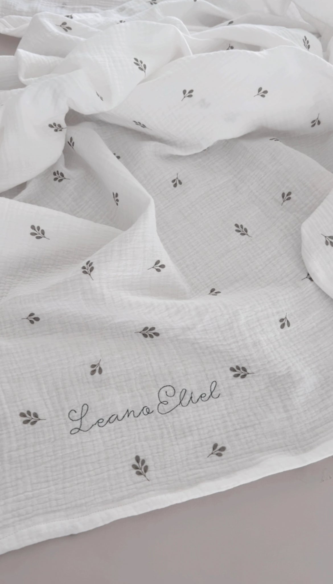Babydecke / Stilldecke personalisiert