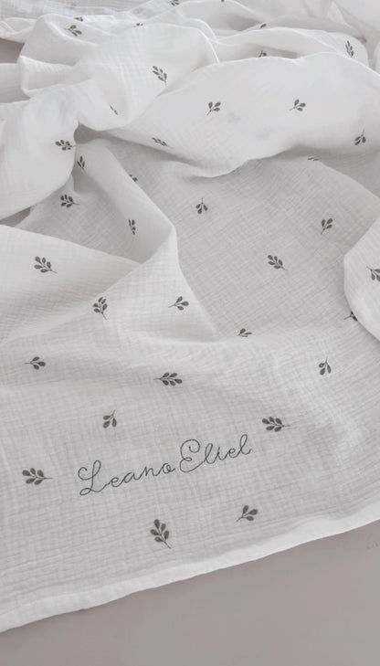 Babydecke / Stilldecke personalisiert