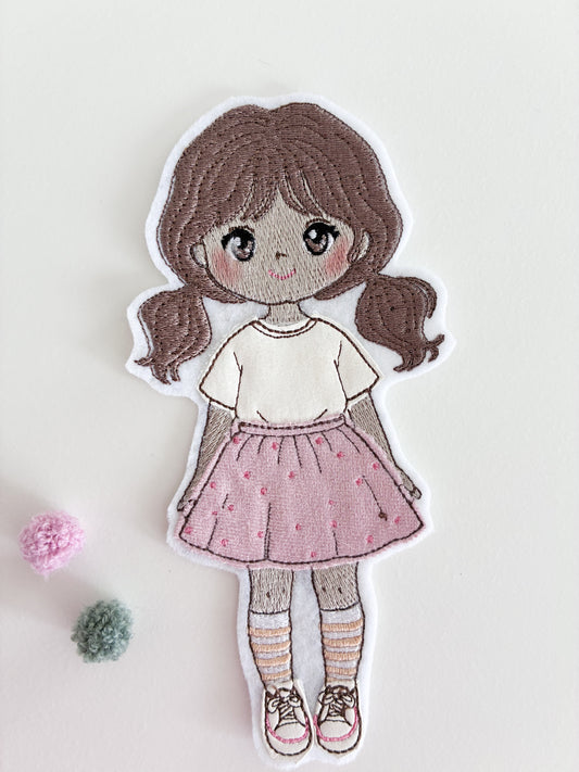Aufbügel-Patch * Mädchen *