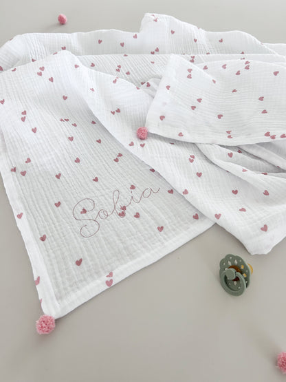 Babydecke / Stilldecke personalisiert
