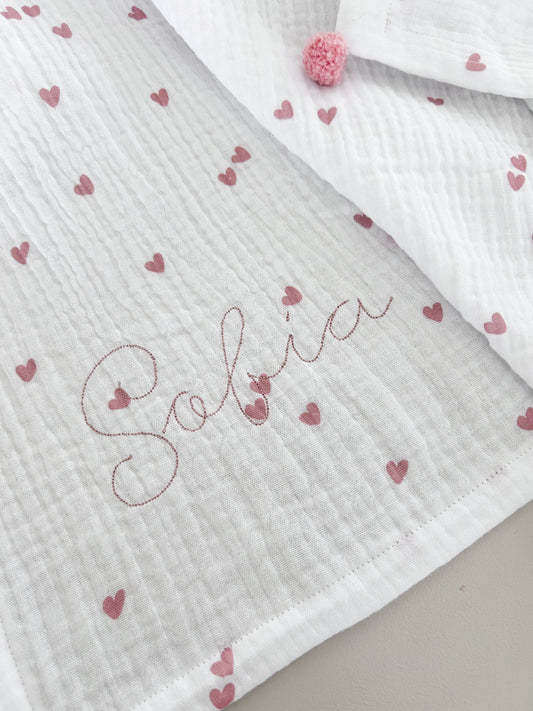 Babydecke / Stilldecke personalisiert