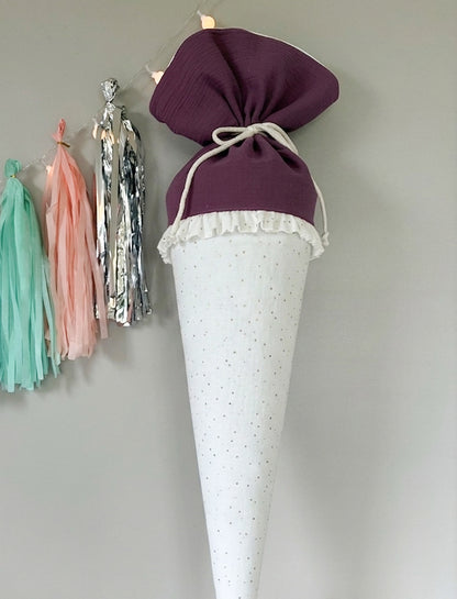 Schultüte - Mädchen mit Ballon- mit Schulkind 2026