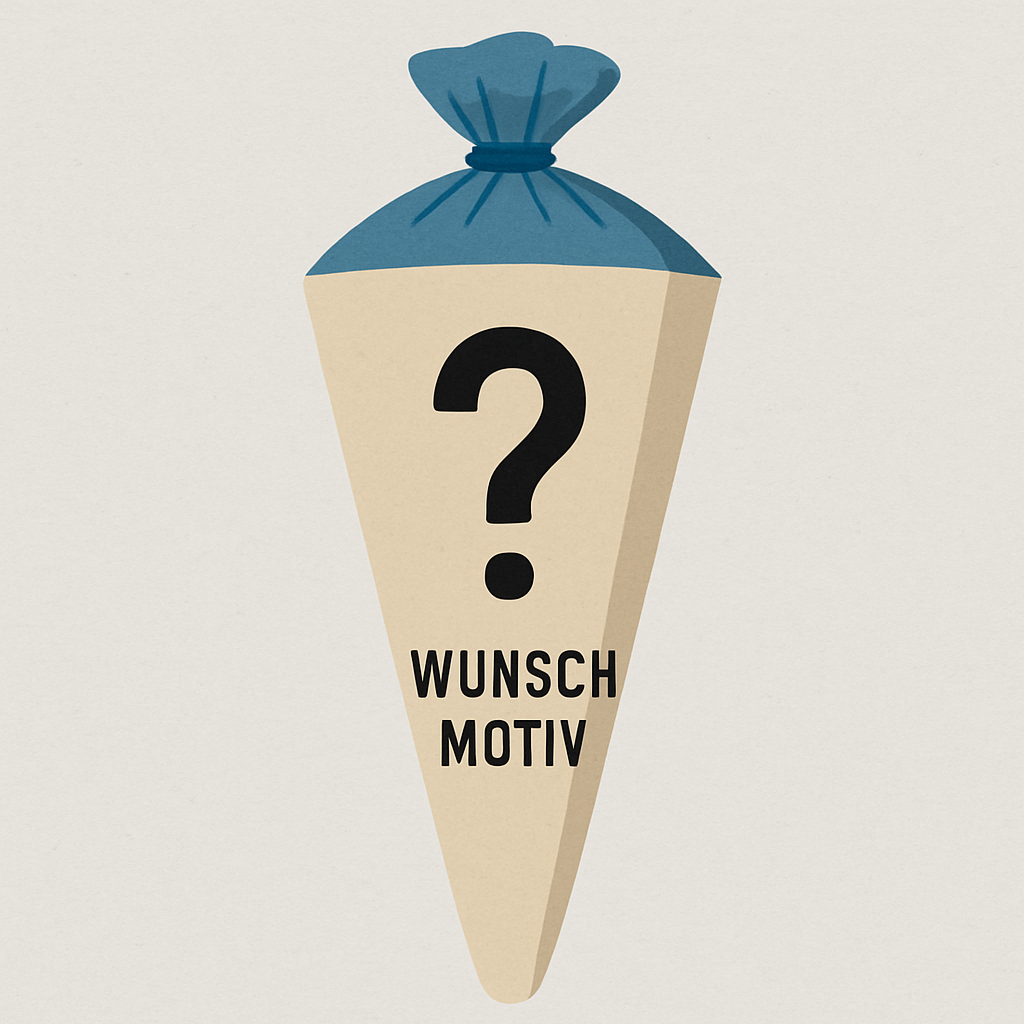Schultüte - Wunschmotiv -